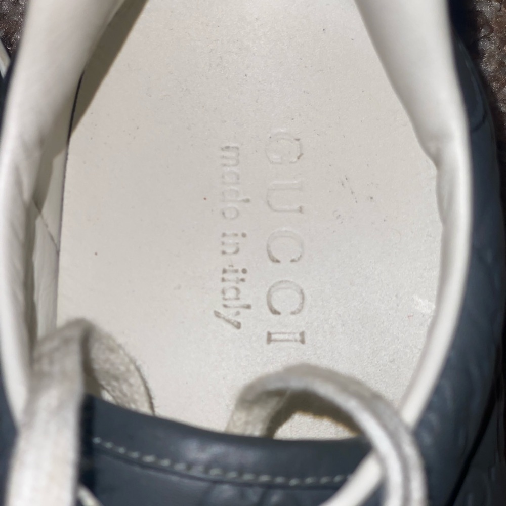 Gucci Unisex Gray Sneaker USED - Picture 10 of 10